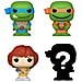 Teenage Mutant Ninja Turtles Bitty Pop! Vinyl Figure 4-pack Leonardo 2,5 Cm - Foto miniatura 1