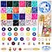 4105 Pezzi Di Perline Di Argilla In 18 Colori Per Realizzare Braccialetti, Perline Di Argilla Multicolori Per Realizzare Gioielli Multicolor - Foto miniatura 1