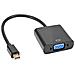 AK-AD-39 cavo e adattatore video 0,15 m Mini DisplayPort VGA (D-Sub) Nero - Foto miniatura 1
