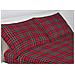 Completo Lenzuola In 100% Cotone Made In Italy Dis Scozzese Kilt Vari Colori Piazza E Mezza Rosso - Foto miniatura 1