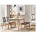 Tavolo Da Pranzo Legno Chiaro E Grigio 150 X 90 Cm Phola - Foto miniatura 1
