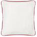 Set Di 2 Cuscini Periwinkle Cotone 45 X 45 Cm Bianco Trama A Cuore - Foto miniatura 7