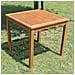 Tavolo Da Esterno Quadrato In Legno Di Acacia 80x80 - Foto miniatura 6