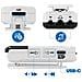 Amplificatore Ascolto Bluetooth Con Collana Magnetica Autonomia 8 Ore, Bianco - Foto miniatura 4