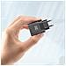 Caricabatterie Usb-c 45w Power Delivery Compatto Con Cavo Usb-c, Nero - Foto miniatura 2