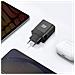 Caricabatterie Usb-c 45w Power Delivery Compatto Con Cavo Usb-c, Nero - Foto miniatura 3