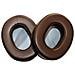 1 Paio Di Cuscinetti Auricolari In Pelle Di Pecora Per Sony Mdr-1adac / 1abt / 1a1r / 1rbt Brown - Foto miniatura 1