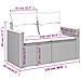 Set Divano da Giardino 7 pz con Cuscini Beige Misto Polyrattan - Foto miniatura 6