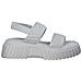 Beige Casual Open Sandals Sandali Sintetico E Tessile Scarpe Donna Beige Eu 39, 5-28705-20 400 - Foto miniatura 1