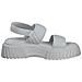 Beige Casual Open Sandals Sandali Sintetico E Tessile Scarpe Donna Beige Eu 39, 5-28705-20 400 - Foto miniatura 3