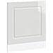 Pannello Lavastoviglie Kalmar Bianco Lucido 60x1,5x67 Cm - Foto miniatura 2