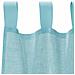 Tende In Voile Con Passanti 2 Pz Turchese 140x175 Cm - Foto miniatura 3