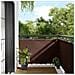 Paravento Da Balcone Marrone 90x800 Cm 100% Poliestere Oxford - Foto miniatura 1