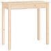 Tavolo Consolle 80x40x75 Cm In Legno Massello Di Pino - Foto miniatura 1
