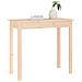 Tavolo Consolle 80x40x75 Cm In Legno Massello Di Pino - Foto miniatura 3