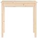 Tavolo Consolle 80x40x75 Cm In Legno Massello Di Pino - Foto miniatura 4