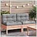 Lusso Casadino -  Divani Giardino Senza Braccioli Con Cuscini 2 Pz Legno Douglas - Foto miniatura 8