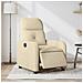 Poltrona Elettrica Reclinabile Crema in Tessuto - Foto miniatura 2