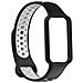 Cinturino Doppio Colore Compatibile Con Redmi Band2, Nero E Grigio, Materiale Tpu, Comfort E Resistenza Al Sudore Black+grey - Foto miniatura 1
