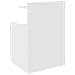 Comodini 2 pz con 2 cassetti bianchi 40x36,5x62 cm - Foto miniatura 8