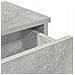 Scaffale a Parete con Cassetti Grigio 60x25x15 cm in Truciolato - Foto miniatura 4