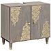 Set di mobili per il bagno 2 pcs Grigio 62 x 33 x 58 cm - Foto miniatura 3