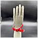 Guanti Resistenti Al Taglio Con Cinturino In Nylon - Maglia In Acciaio Inossidabile 316l Per La Lavorazione Degli Alimenti, Taglio Dei Metalli - Foto miniatura 4