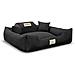 100x75 cm KINGDOG MM43 Letto per cani personalizzabile, Nero - Foto miniatura 2