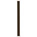 Lampada LED da Muro - Corten - 85x54x625mm, colore Corten - Foto miniatura 1
