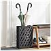 Supporto per Ombrellone Nero 28 x 12 x 41 cm Acciaio - Foto miniatura 2