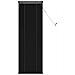 Tenda Veneziana Regolabile Nero 150 x 40 cm PVC - Foto miniatura 1