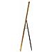Specchio Da Terra Hollywood Rettangolare Con Cornice Oro E Luci Led 57x166 Cm - Foto miniatura 3