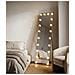 Specchio Da Terra Hollywood Rettangolare Con Cornice Oro E Luci Led 57x166 Cm - Foto miniatura 8