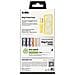 TEMAGCOLIP1661Y custodia per cellulare 15,5 cm (6.1") Cover Trasparente, Giallo - Foto miniatura 2