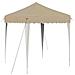 Tenda per feste a pop-up 195 x 195 x 245 cm Crema - Foto miniatura 1