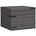 Divano Letto Pieghevole 140 x 67 x 45 cm Grigio Chiaro - Foto miniatura 4