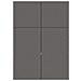 Divano Letto Pieghevole 140 x 67 x 45 cm Grigio Chiaro - Foto miniatura 6