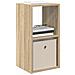 Comodino con cassetto 2 pcs Rovere Sonoma 30,5 x 27 x 59,5 cm - Foto miniatura 3