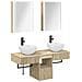 Set di Armadi da Bagno 5 pcs Rovere Sonoma 43 x 11,5 x 60,5 cm - Foto miniatura 1