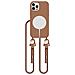 Magnecklace Magsafe Case Per Iphone 12 / 12 Pro - Marrone - Foto miniatura 1
