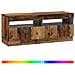 Mobile TV LED Legno antico Legno ingegnerizzato - Foto miniatura 3