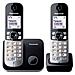 Cordless KX-TG6812GB nero - Foto miniatura 1