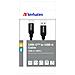 48871 Cavo USB 1 m USB A USB C Maschio Nero - Foto miniatura 2
