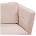 Divano A 3 Posti Di Velluto Rosa Frederica - Foto miniatura 17