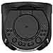MHC-V13 Sistema PA Indipendente Bluetooth a 2-vie con JET BASS BOOSTER / Effetti Luminosi - Nero - Foto miniatura 2