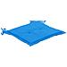 Cuscini Per Sedie Da Giardino 6 Pz Blu 50x50x4 Cm Tessuto - Foto miniatura 3