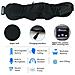 Mascherina Per Dormire Con Cuffie Bluetooth 5.0 Nera Black - Foto miniatura 11