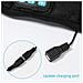 Mascherina Per Dormire Con Cuffie Bluetooth 5.0 Nera Black - Foto miniatura 4