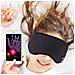 Mascherina Per Dormire Con Cuffie Bluetooth 5.0 Nera Black - Foto miniatura 7
