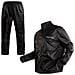 Tuta Impermeabile Antipioggia Moto Giacca Antiacqua Pantaloni Scooter Nero S - Foto miniatura 2